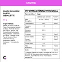Snack de ARROZ sabor CIBOULETTE x50g - Crowie