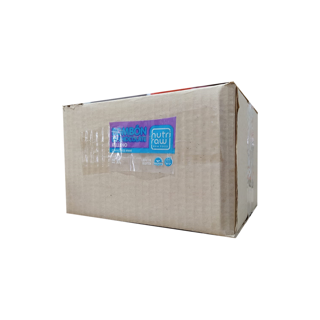 Caja x40 bombones - CHOCOLATE - Nutriraw