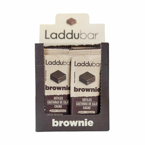 Caja x12 barritas RAW - BROWNIE - LadduBar