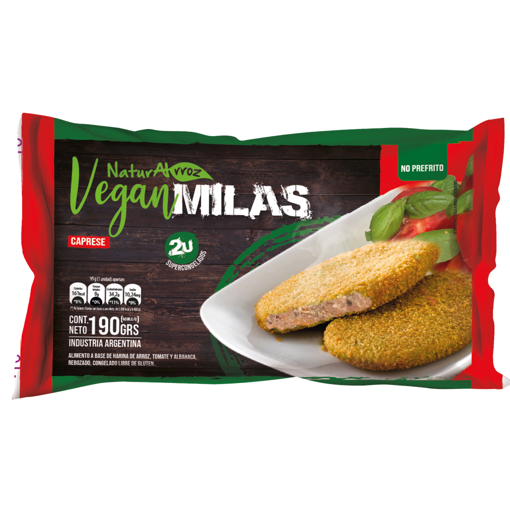 Milanesas de CAPRESSE x4u - Naturalrroz