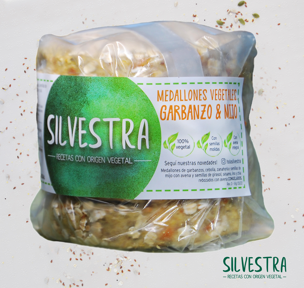 Medallones de GARBANZOS x4u - Silvestra