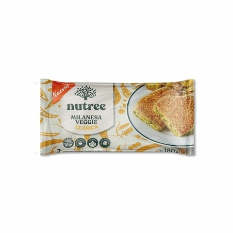 Milanesas veggies CLASICAS x2u - Nutree