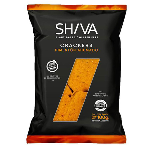 Crackers PIMENTON ahumado - Shiva