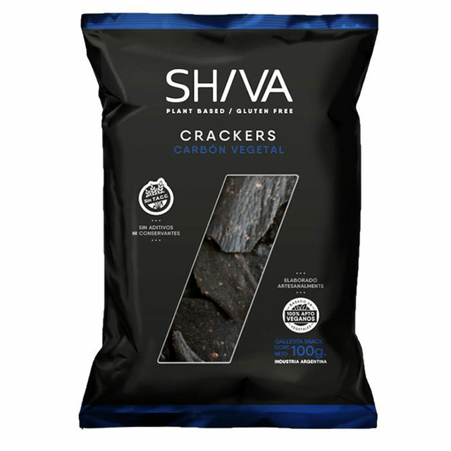 Crackers CARBON vegetal - Shiva