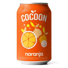 Bebida gasificada sabor NARANJA - Cocoon