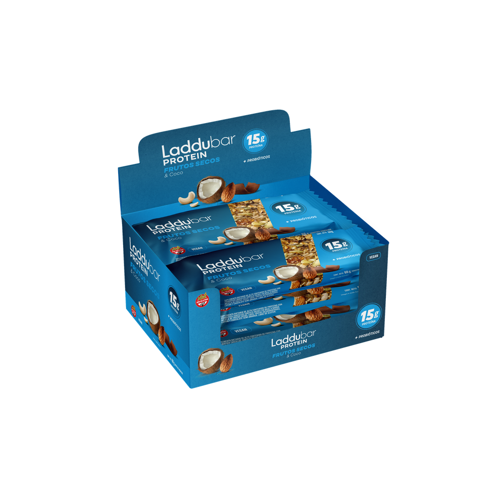 Caja x10 barritas - proteicas COCO - LadduBar