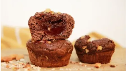 Caja x3u - Muffin KETO CHOCOLATE y FRUTOS ROJOS - Vento