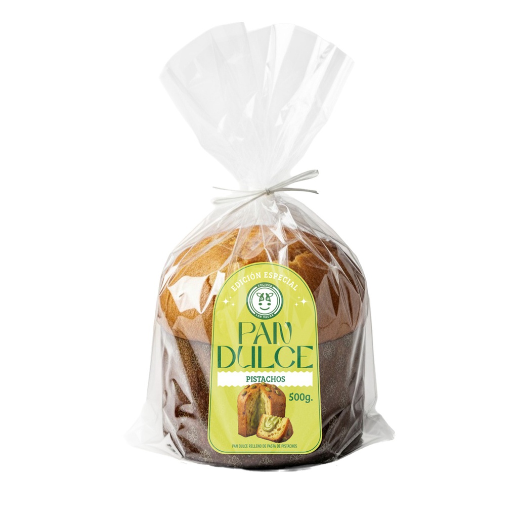 Pan dulce c/PISTACHO x500g - Felices