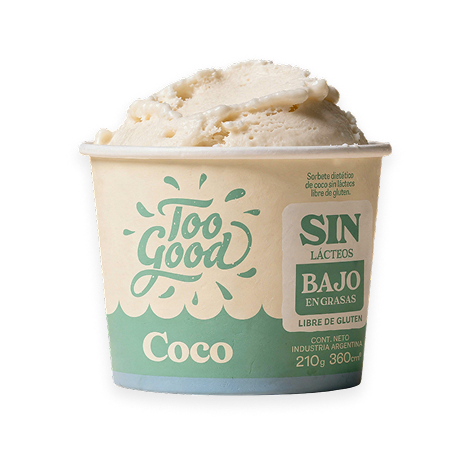 Helado VEGANO - COCO - Too Good