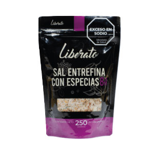 Sal ENTREFINA c/ESPECIAS 8y1 x250g - Liberato