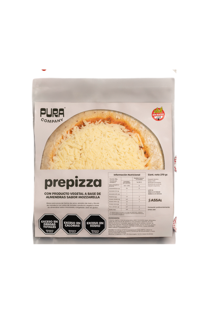 Prepizza C/queso - Pura