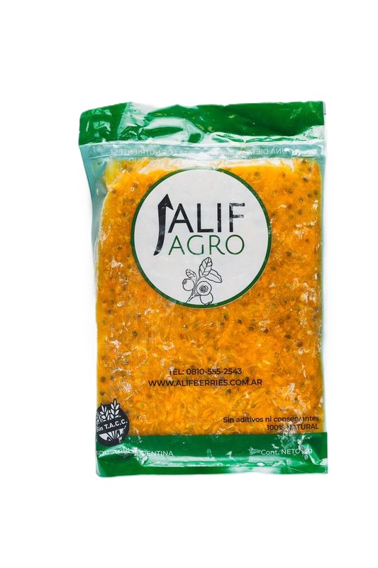 Pulpa de MARACUYA c/SEMILLAS x250g - Alif