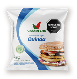 [2410] Medallones SOJA y QUINOA x4u - Veggieland