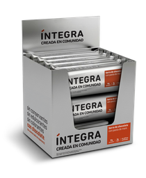 [832] Caja x12 barritas - CHOCOLATE y PASTA de MANI - Integra