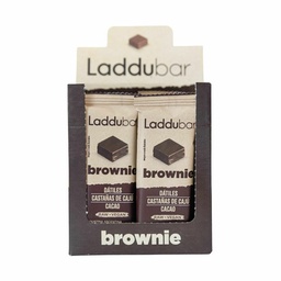 [501] Caja x12 barritas RAW - BROWNIE - LadduBar