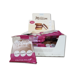 [705] Caja x12 alfajores - FRUTOS ROJOS - Meltaim