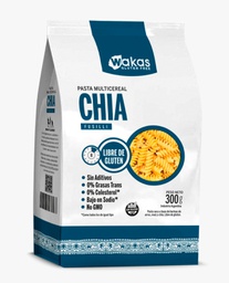 [3253] Pasta proteica fusilli CHIA x300g - Wakas