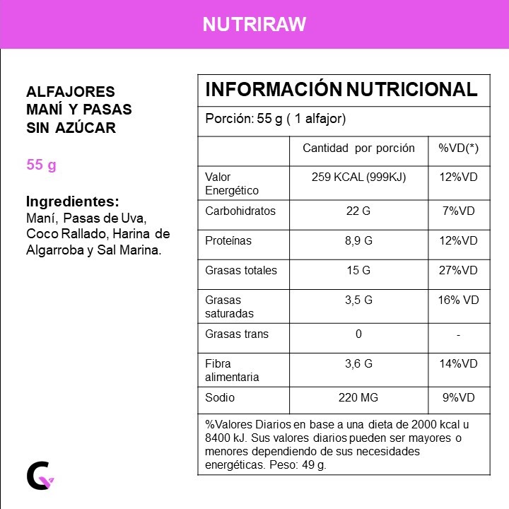 Caja PREMIUM x 24 alfajores "sin azúcar" 