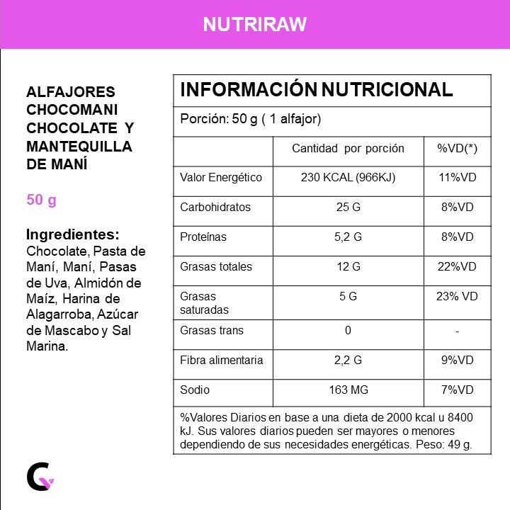 Caja PREMIUM x 24 alfajores "chocomani"