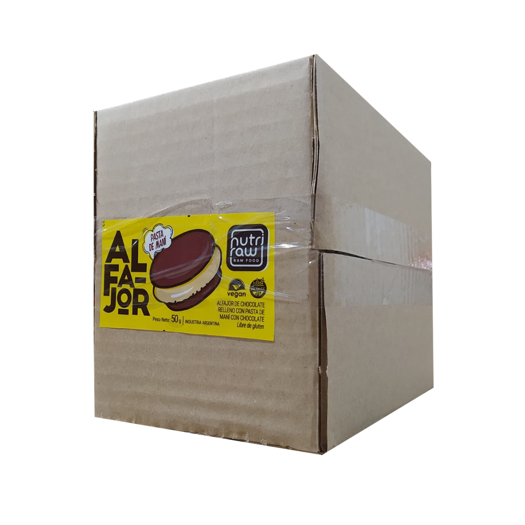 Caja x24 alfajores - CHOCOMANI - Nutriraw