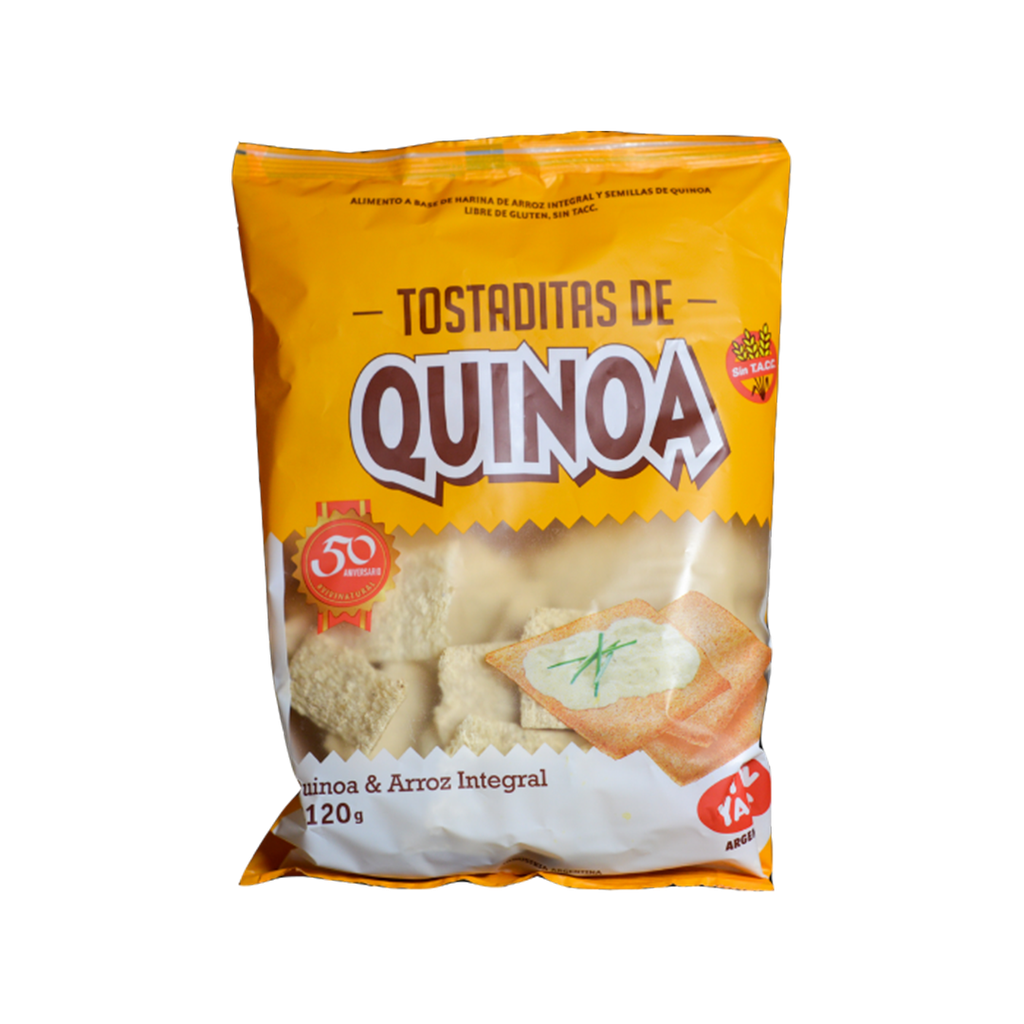 Tostadas de QUINOA y arroz integral - Yin Yang