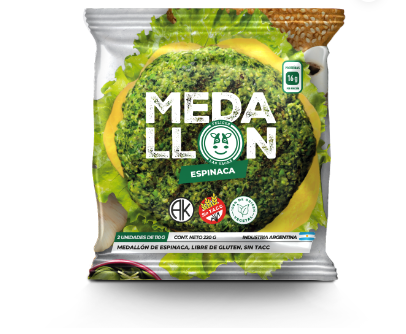 Medallon de ESPINACA x2u - Felices