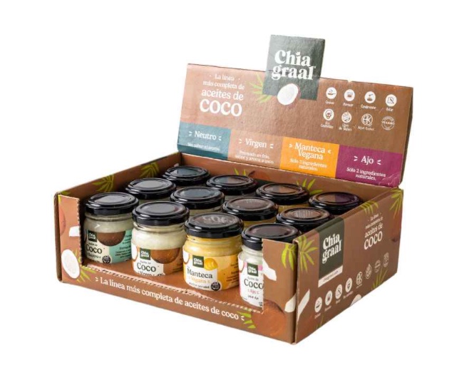 Exhibidor de aceites - Chia Graal