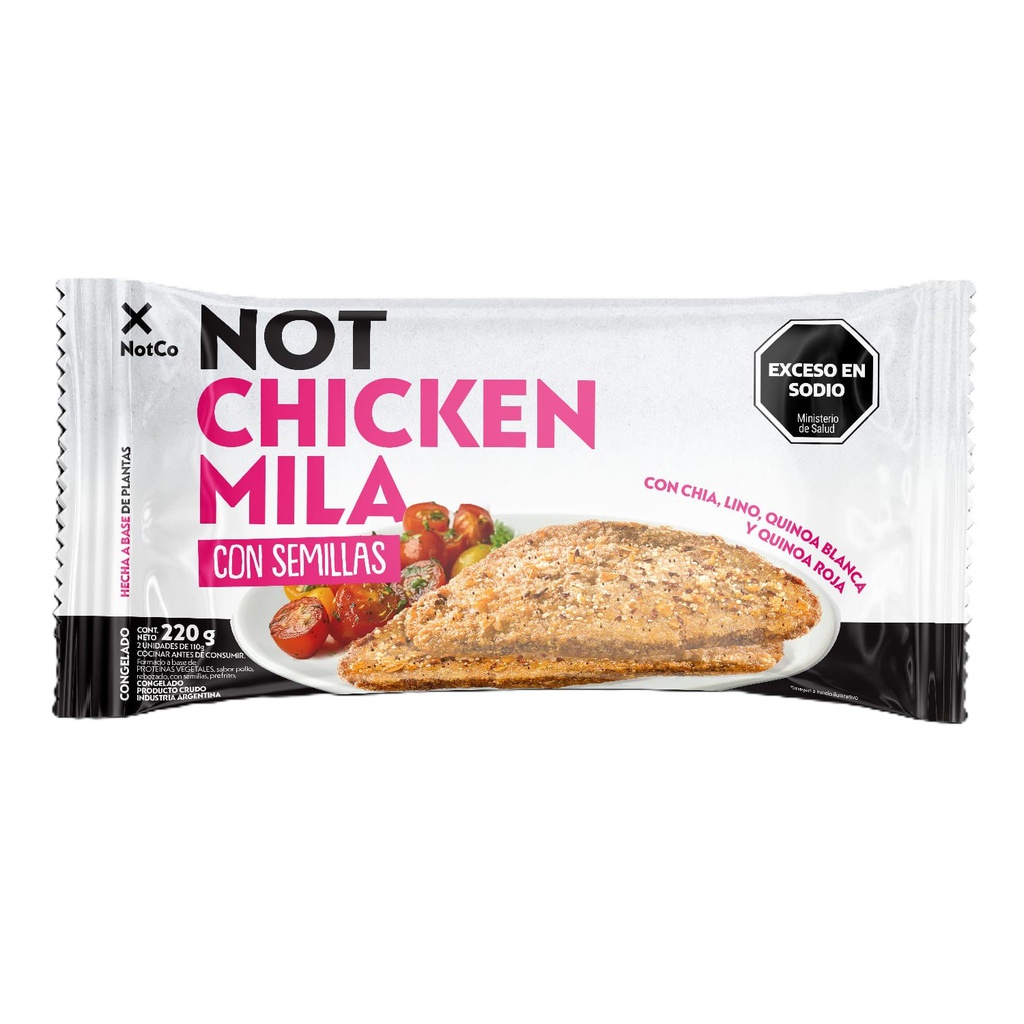NotMila Chicken c/SEMILLAS 2x110g - NotCo