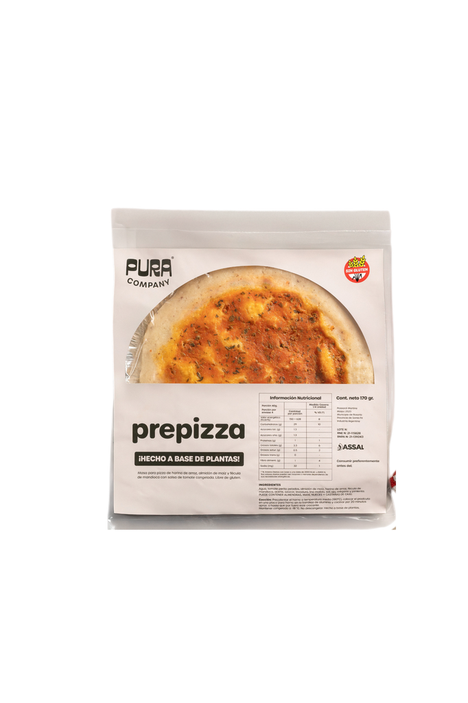 Prepizza S/queso - Pura