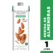 [2300] BEBIDA de ALMENDRAS original s/AZUCAR x1l - Biba