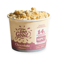 [2058] Helado KETO - CHOCOLATE BLANCO - Too Good