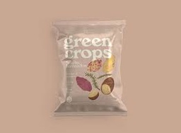 [2628] Snack GREENCROPS sabor PAPINES c/NUEZ MOSCADA x45g - Crowie