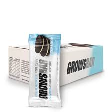 [604] Caja x12 barritas LOW CARB - COOKIES and CREAM - GrowsBar