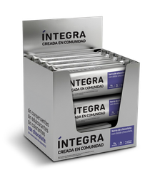 [833] Caja x12 barritas - DOBLE CHOCOLATE - Integra