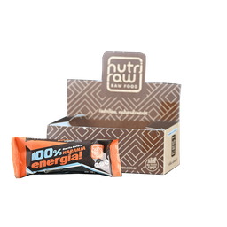 [470] Caja x12 barritas energeticas - NARANJA - Nutriraw