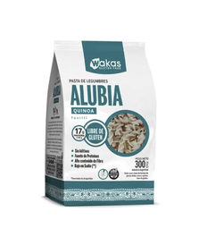 [3257] Pasta proteica fusilli POROTOS ALUBIA y QUINOA x300g - Wakas
